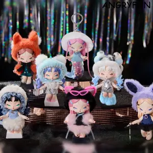 Midnight Disco Blind Box Figure – Cute Collectible Art Toy, Mini Figurine Bag Charm Gift for Girls and Collectors