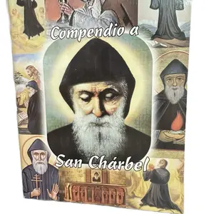 Compendium of Prayers Saint Charbel booklet Spanish Edition- Compendio de Oraciones a San Charbel
