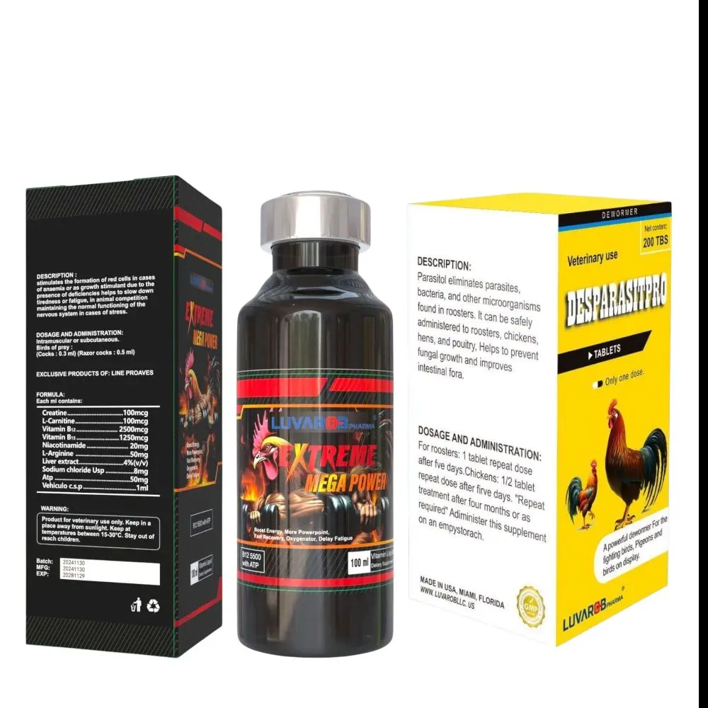 MEGA POWER for Poultry - Provides Muscle Mass & Intestinal Hygiene with Vitamin for Optimal Health