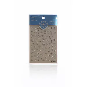 Metallic Silver Chrome Heart