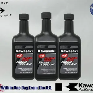 Kawasaki Genuine OEM Aluma Cool Engine Coolant K61081-004B - 3 Pack