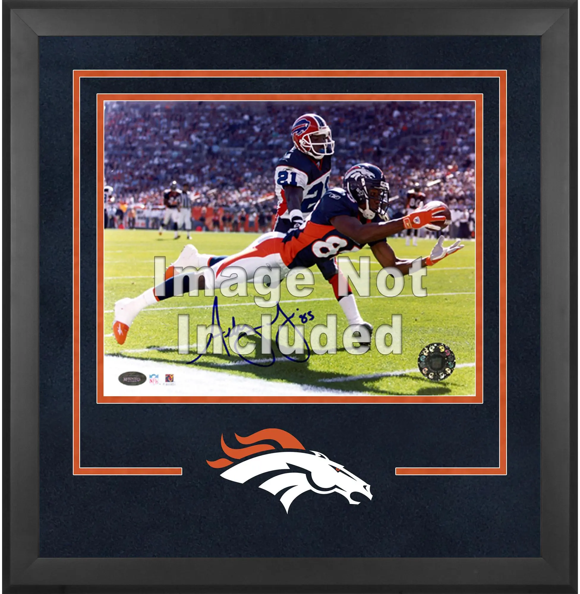Denver Broncos Deluxe 16" x 20" Horizontal Photograph Frame with Team Logo