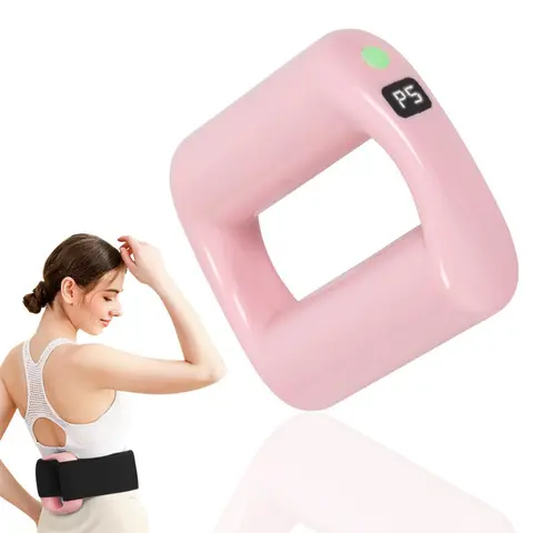 Cordless Massager Ring for Whole Body - 5 Speed Levels, Neck & Shoulder Muscle Relief, Portable Deep Tissue Percussive Massager for Relaxation, Fitness-Focused Christmas Gift for Men & Women