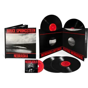 Bruce Springsteen - Nebraska '82  [VINYL RECORD - LP] Oversize Item Spilt, Bonus Tracks, With Blu-Ray, Boxed Set, Expanded Version, Rmst