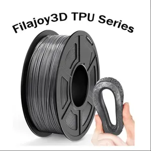 Tpu Filament 1.75mm, Soft Elasticity 95a, Precision +/- 0.03mm, Compatible with Most Fdm 3D Printers, 250g Spool