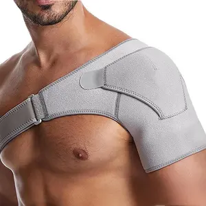 Unisex Adjustable Sports Shoulder Brace Breathable Shoulder Support Suitable for Basketball Volleyball Badminton