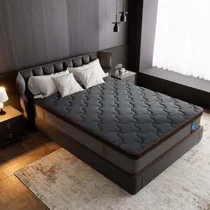【Father's Day】12-Inch Hybrid Mattress in a Box (Full/Queen/King Size), Cooling Gel Memory Foam & Pocket Springs for Pressure Relief, CertiPUR-US Certified Medium Firm Hybrid Mattresses for Families