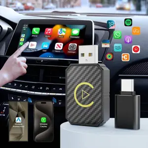 Mini Wireless CarPlay & Android Auto Adapter – Convert Wired to Wireless Instantly, Fast Stable Connection, No Lag
