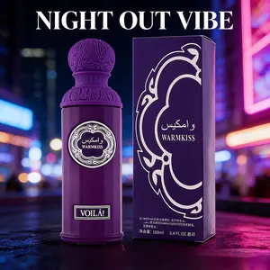 Warmkiss Arabic Unisex Perfume 2026, Vanilla & Gourmand Scent Series, Affordable Luxury Middle Eastern Fragrance, Tiktok Viral 100ML