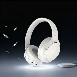 2026 New Noise Cancelling Wireless Over-Ear Bluetooth Headphones - Noise Cancelling, Hi-Fi Sound, Long Battery Life phone Gaming Headset quiet comfort immersive bass audifonos earphones dual mic noise cancellation daily commute play time Adjustable