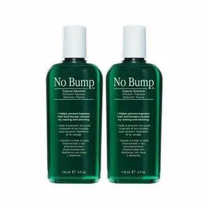 GiGi - No Bump Topical Solution For Ingrown Hair 4 oz (2 Pack)