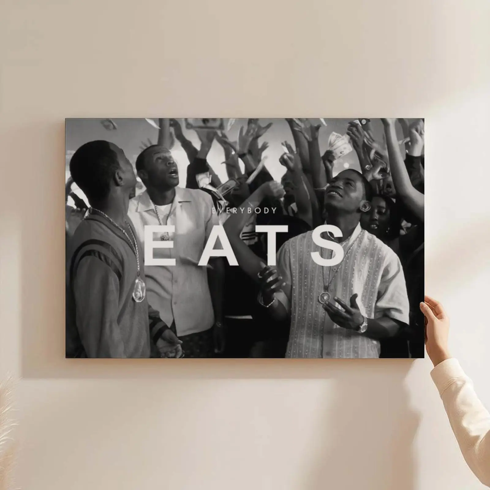 Paid in Full Everybody Eats Poster Movie PosterCult Classic Film Wall Art Hypebeast Wall Artfor Bathroom, Restroom, Nursery, Kids Room