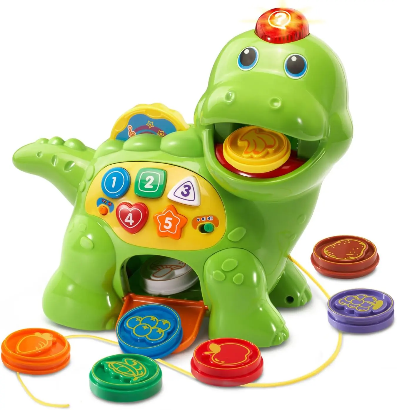 Chomp & Count Dino Green Interactive Counting Toy for Toddlers with Chomping Action and Counting Feature Ideal for Imaginative Play