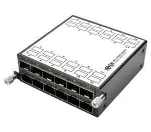 Tripp Lite TRL-N484-01U High Density Copper & Fiber Enclosure Panel 1U 4-Cassette
