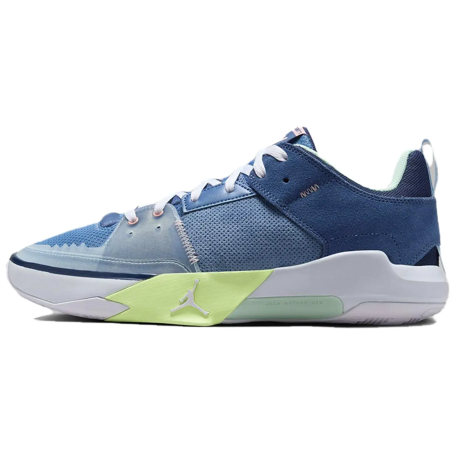 Jordan Air Westbrook One Take 5 Pf Stone Blue Navy' Cushioned Durable Low Top Basketball Shoes Men's FD2336-400