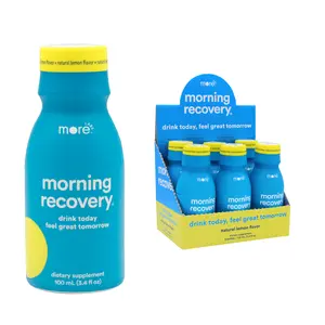 Morning Recovery by More Labs | Pre-Alcohol Drink for Drinkers | Feel Better After Drinking & Support Your Liver | DHM (Dihydromyricetin), Milk Thistle, Prickly Pear, Korean Red Ginseng, B-Vitamins, Electrolytes | 6/12/24 Pack | Sugar-Free, Non-GMO, Vegan