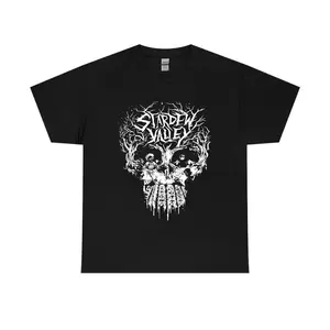 Skull Gothic Shadow Varley T-Shirt, Stardew Valley Heavy Metal Shirt, Pixels Game Love Gift, Farming Rpg