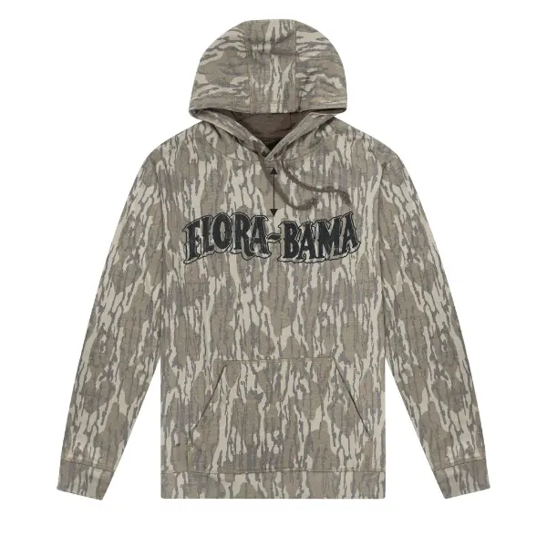 Classic Flora-Bama Mossy Oak Hoodie | Camouflage Hunting Pullover Hoodie