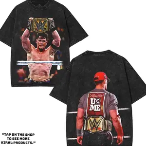 John Cena ‘The Last Time is Now’ Oversize Acid Wash Tee – WWE4U legend aura reborn as bold streetwear, crafted for fearless everyday icons Cotton graphic tee t shirts 2MW