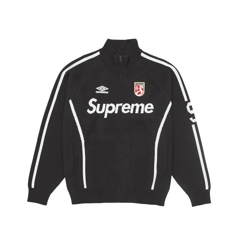 Supreme Umbro Zip Up Sweater Black (men) by StockX