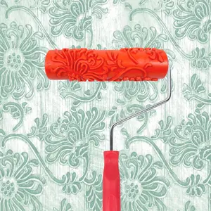 7''   Roller Texture Roller for Walls Furnitures and Floors Decoration Art  DIY Tool(EG034T)