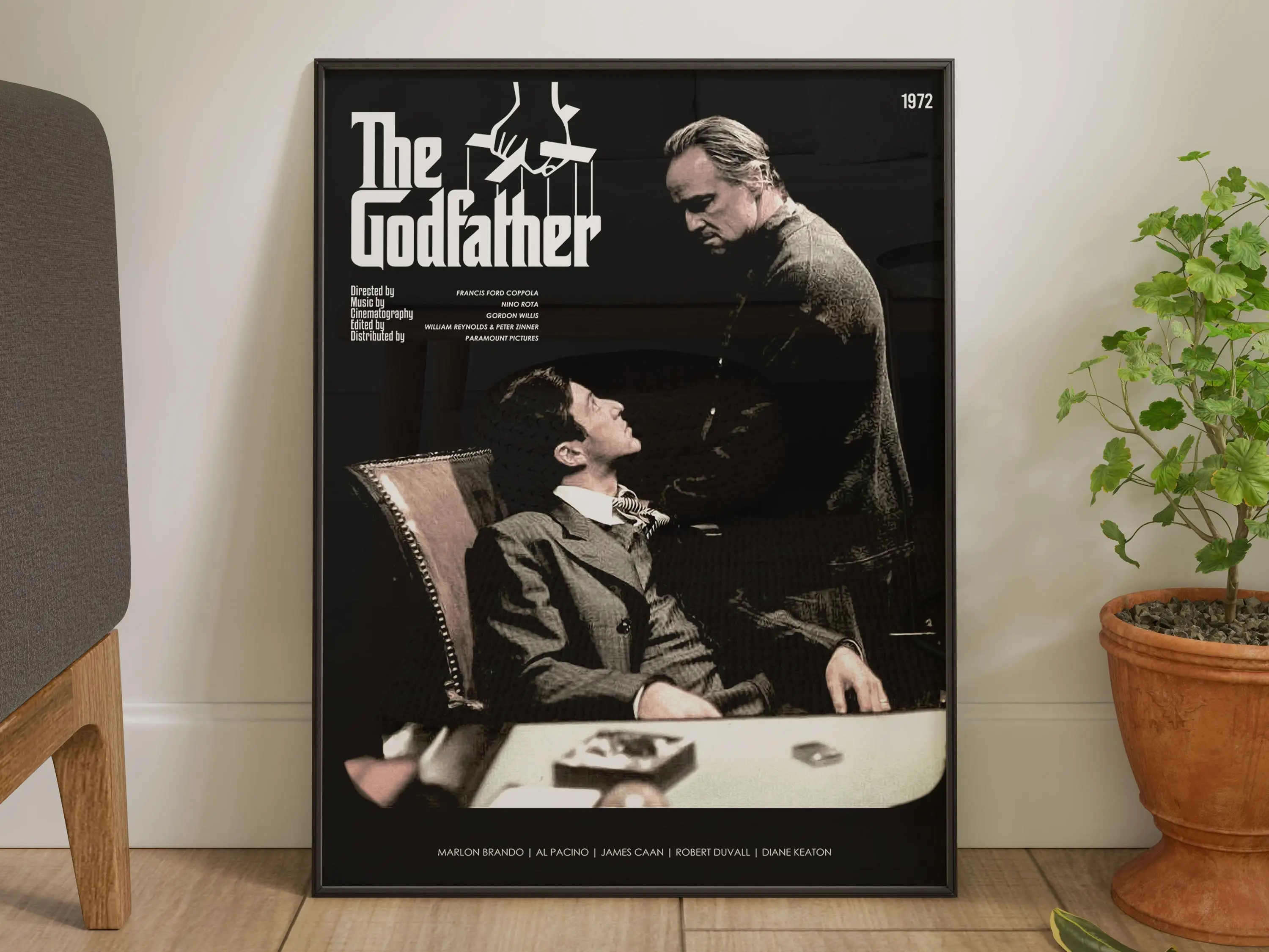 The Godfather, ,  Hangings, , Museum POSTER UNFRAMED , , Digital,