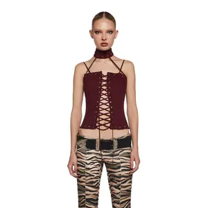 Waited All Night Corset Top