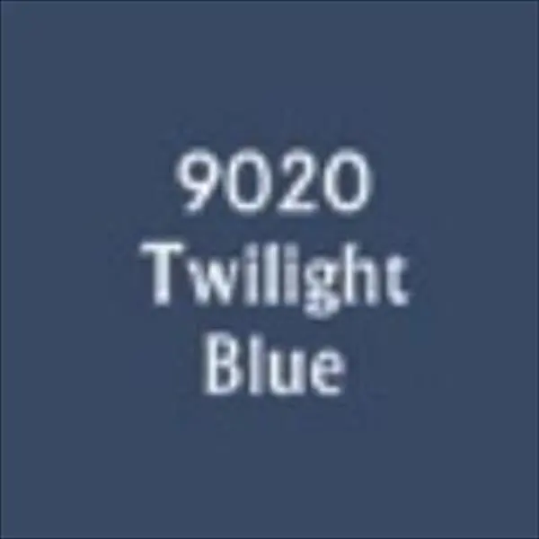Reaper Miniatures 9020 Master Series Paint - Twilight Blue, Ideal for Beginners & Pros, Suitable for Detail Painting, Flat Tone & Smooth Texture Results