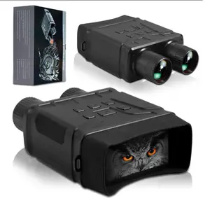 1080P Night Vision Binoculars with Digital Infrared – 2.4'' LCD, 5X Zoom, 7-Level IR, 128GB TF Card Support, Rechargeable 3800mAh Battery – Perfect for Outdoor Exploration, Camping, Travel