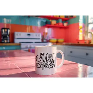 Hot Mess Express, Ceramic Mug Hot Mess Express 11oz