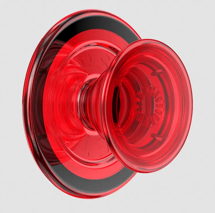 PopSockets MagSafe PopGrip - Danger Red Mobile Phone Accessory, Smartphone & Cellphone Mount