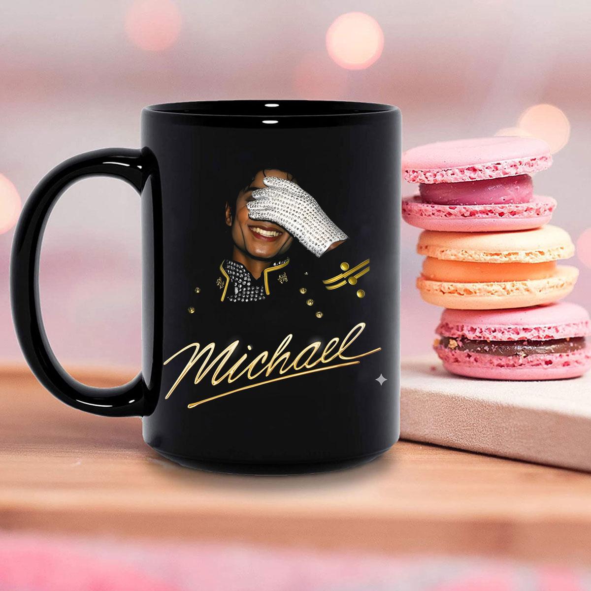 Michael Jackson Vintage Portrait Mug, King of Pop Coffee Cup, Movie Vintage 90's Gift