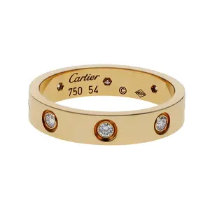 Pre-owned Cartier Love Ring Size 54