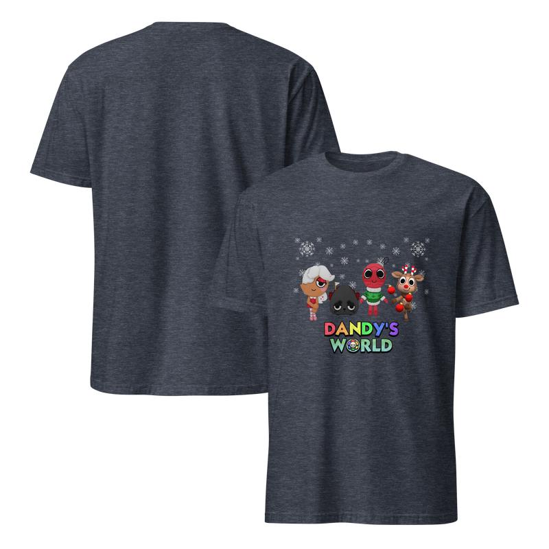 Dandy's World Holiday Toons Roblox T Shirt men gifts shirts
