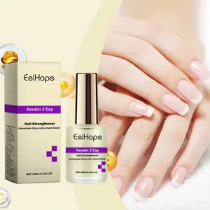 Keratin formula nail strengthener oil protects nails, making them stronger, more resilient and Smooth. It covers unevenness and fine lines on the nails.