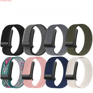 Elastic Woven Nylon Watch Band Compatible With Whoop 5.0/4.0, Adjustable Breathable Sport Replacement Strap, Durable Comfortable Wristband For Fitness & Daily Wear (No Device)