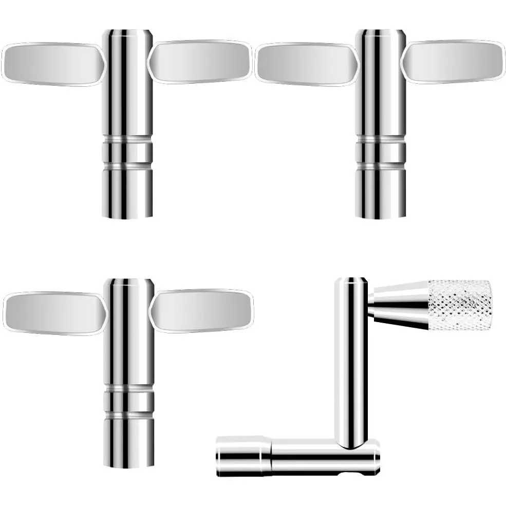 Drum 3 Pack Universal Drum Tuning Key with Continuous Motion Speed Key Drum 3 Pack Universal Drum Tuning Key with Continuous Motion Speed Key