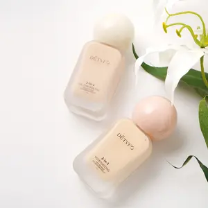 Oil Control Foundation Moisturizing Concealer Lightweight Natural Finish Long Lasting Hydrating Liquid Makeup for Daily Wear