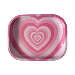 Pink Heart Tray