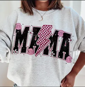 Mama Lightning Bolt, funny Mama, Mama, Mama Shirt, Mom Life, Mama Sublimation, Retro Mama