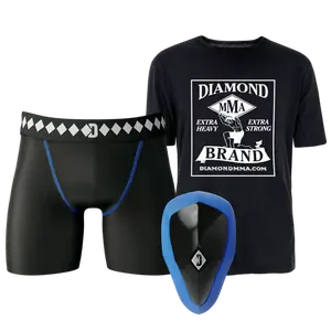 Compression Jock Starter Pack | Includes T-Shirt, Compression Jock Short & High-Performance Athletic Cup - Breathable & Comfortable Athletic Underwear with 4-Way Stretch - Protective Gear for MMA, Gym, Training & High-Impact Sports - Menswear