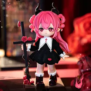 Miya Heart Boundary Collectible Figure Blind Box - 6 Regular + 1 Hidden + 1 Variant Hidden Edition, Cute Gothic‑Fantasy PVC Art Dolls for Desk Decor, Perfect Gift for Teens & Collectors