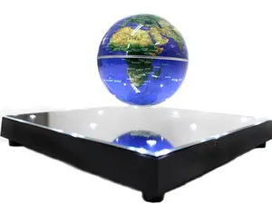 Magnetic Levitation Globe – Floating World Map Display for Home or Office
