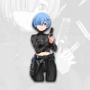 Tactical Rem 3x6" - Gloss Finish Sticker