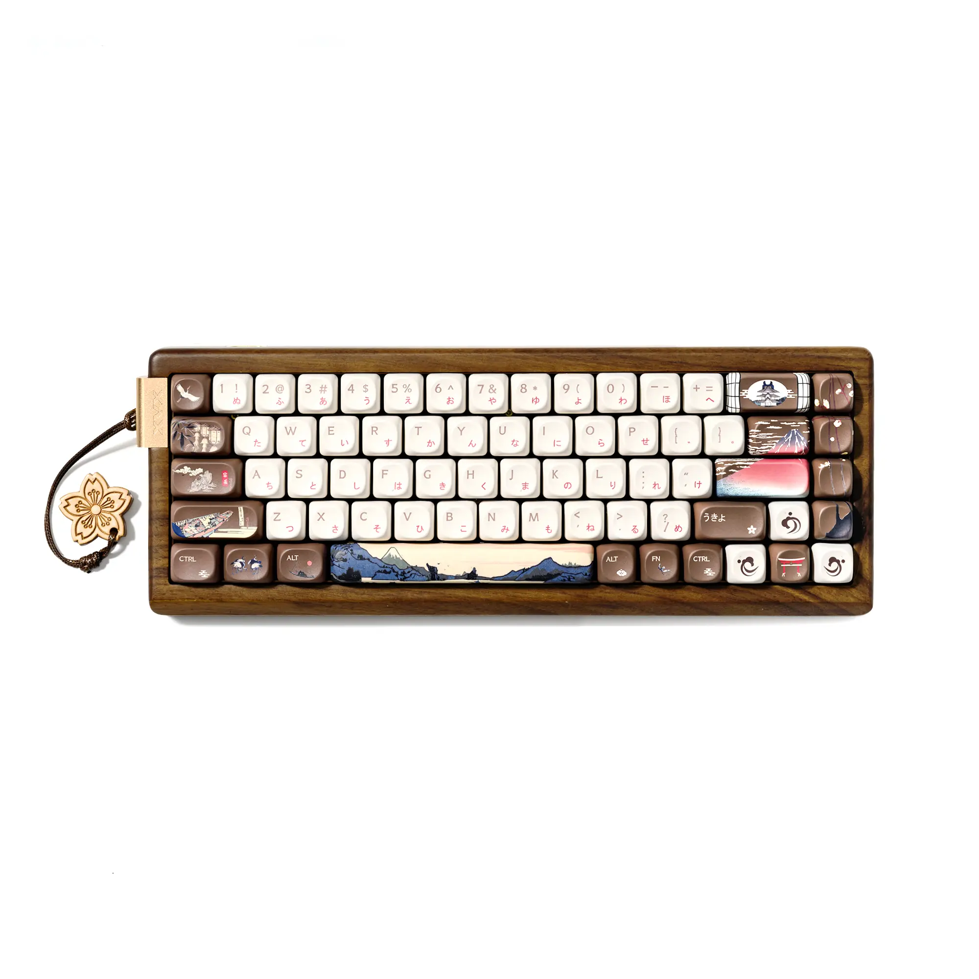 XVX MU68 FujiWave Theme Mechanical Tri-Mode Keyboard Hot Swappable