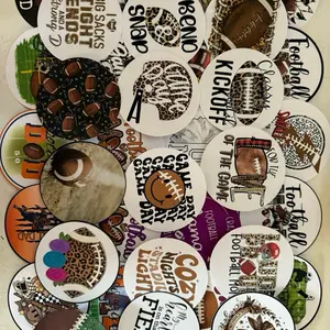 Football cardstock freshie inserts