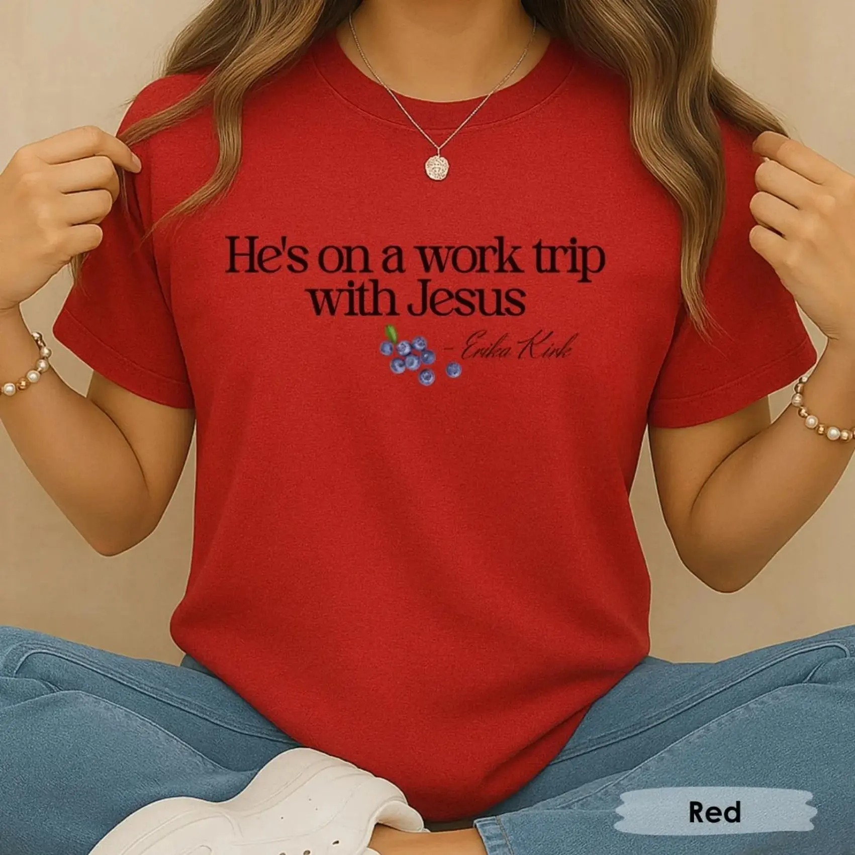October 14th T-shirt, We Wear Red Shirt.Charlie Kirk's FREEDOM Shirt, For Men And Women