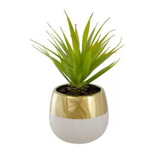Northlight 7" Potted Green Artificial SwordGrass Plant Northlight 7" Potted Green Artificial SwordGrass Plant