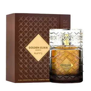 Riiffs Golden Elixir Reserve Extrait De Parfum Spray for Unisex 3.4 Ounce