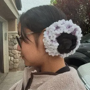 Handmade Crochet Scrunchie